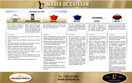 Mode de cuisson